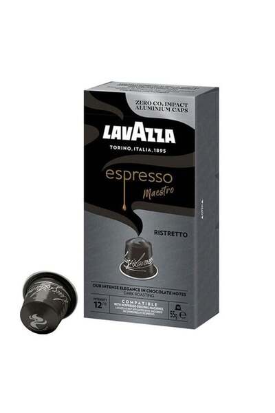 LavAzza Maestro Ristreto - 10 Κάψουλες συμβατές με Nespresso (Αυθεντική Ελλην...