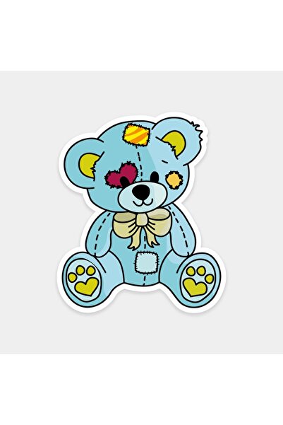 The Sticker Story. ملصق الدب الأزرق