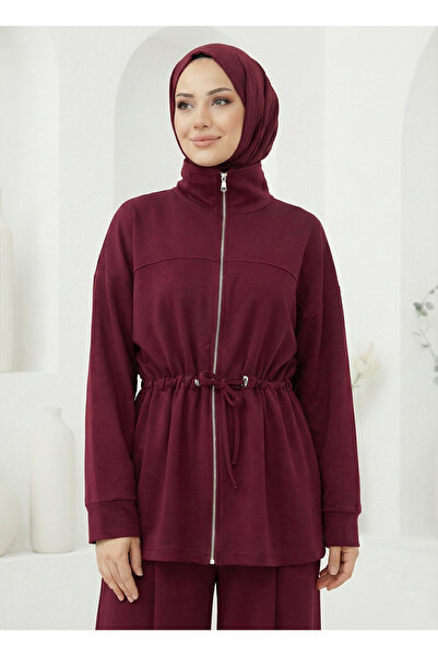 Foremia Buy Tünelli Trouser Suit-Burgundy