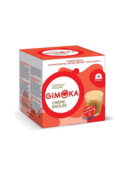 Gimoka Κάψουλες Espresso Brulee – 16 Συμβατές με Dolce Gusto