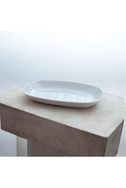 Form 24 lü kolide 29x17 cm melamin kayık tabak _ sunum tabağı — restorant sal...