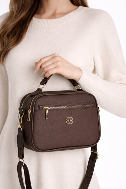 NEWISH POLO ACCESSORIES Γυναικεία τσάντα χειρός και ώμου με λουράκι χιαστί 3 ...