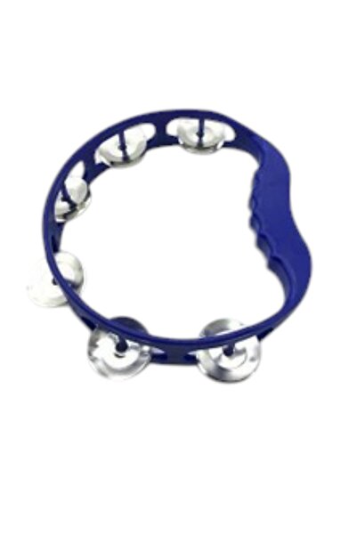 KARAKIZ طبلة بلاستيكية زرقاء، عبوة من 10 قطع