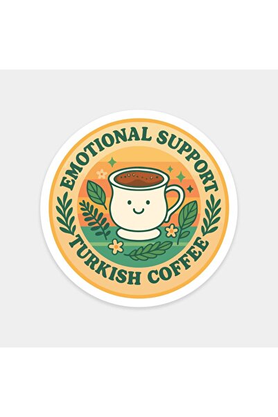 The Sticker Story. ملصق قهوة تركية من مورال ديبووس