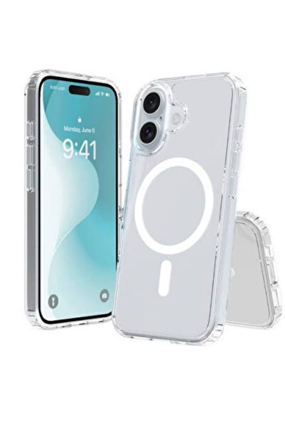 FİLOTECH-IPHONE 17 MAGSAFE UYUMLU ŞEFFAF TELEFON KILIFI