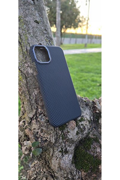 F CASE iPhone 11 Uyumlu Magsafe Hafif Karbon Siyah Renkli Kaplama Kılıf