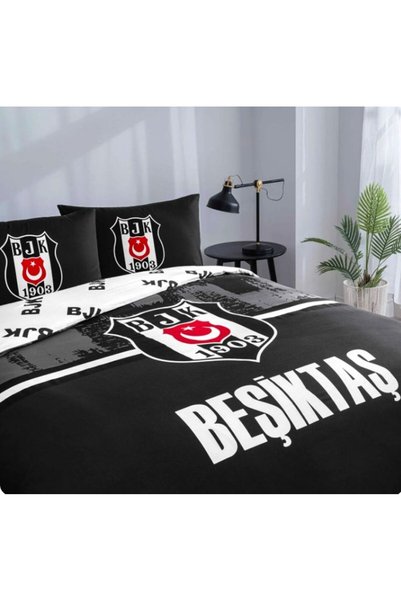 Taç New Season Licensed Beşi̇ktaş Arma Double Bedding Set