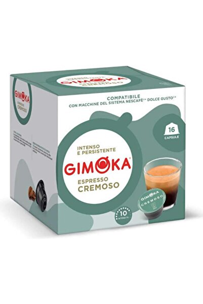 Gimoka Κάψουλες Espresso Cremoso – 16 Συμβατές με Nescafé Dolce Gusto