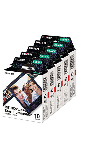 Fujifilm فيلم إنستاكس سكوير ستار-إلومينيشن (50 ورقة)
