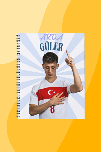 SEKİZELLİİKİ ARDA GÜLER -BASKILI TASARIM DEFTER