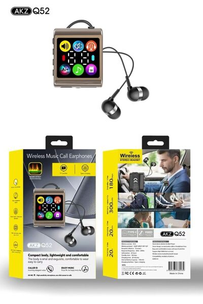 izel aksesuar Hafıza Kart Girişli Bluetooth Özellikli Mp3 Player Müzik Çalar