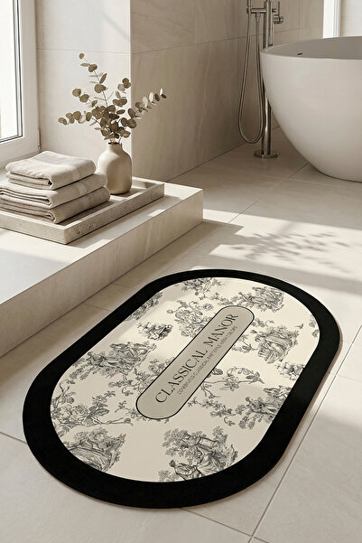 Decomia Home Χαλάκι μπάνιου - Μαύρο