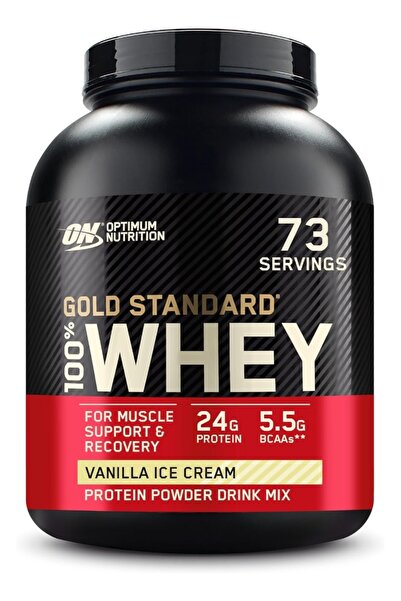 Optimum Nutrition مسحوق بروتين مصل اللبن جولد ستاندرد 100%، مصدر أساسي للبروت...