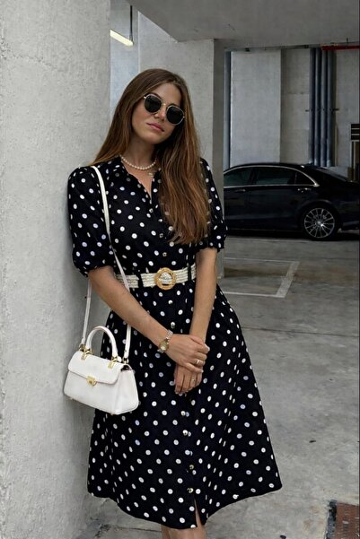 Markazzi Φόρεμα - Μαύρο - Γραμμή Α