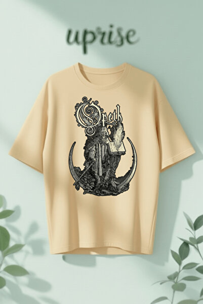 Vordevia T-Shirt - Μπεζ - Oversize