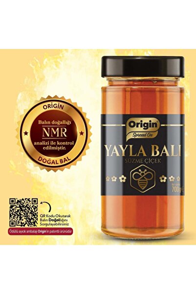 Origin Yayla Süzme Çiçek Balı Oyuncak Hediyeli 700 G