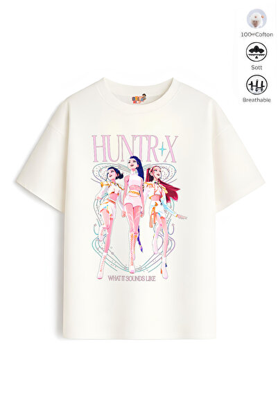 Belya Kids Wear Κοριτσίστικο μπλουζάκι με σχέδιο Full Mold Hun Design 18 Over...