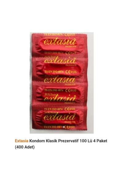 Montreal Extasia Prezervatif & Kondom 100'lü ( 4-Kutu) ( 1 ADET )