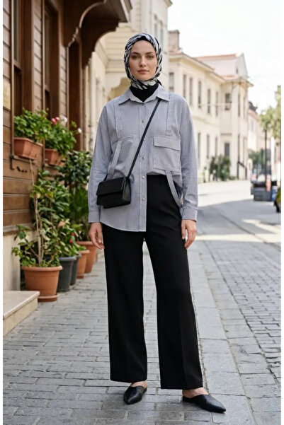 sefamerve Λιτό πουκάμισο - Λευκό - Casual