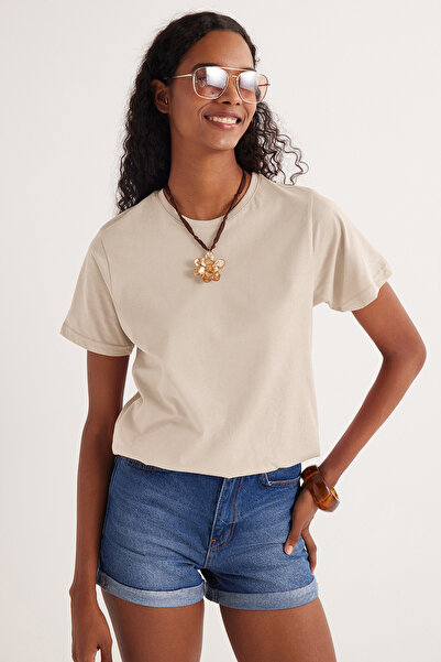 Tudors Γυναικεία μπλούζα με χαλαρή εφαρμογή, άνετη στάση σώματος, 100% βαμβακ...