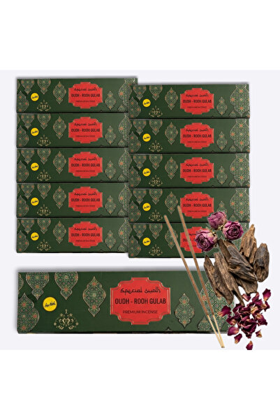 sree vani Sreevani Special Oudh Masala Incense | Cambodian Oud Bakhoor Sticks 50g | Pack of 12 Gulab
