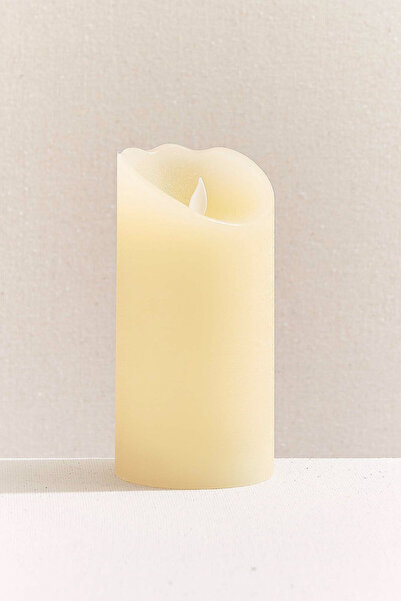 Paşabahçe Silindir Led Mum 15x7.5 cm - 1 Adet