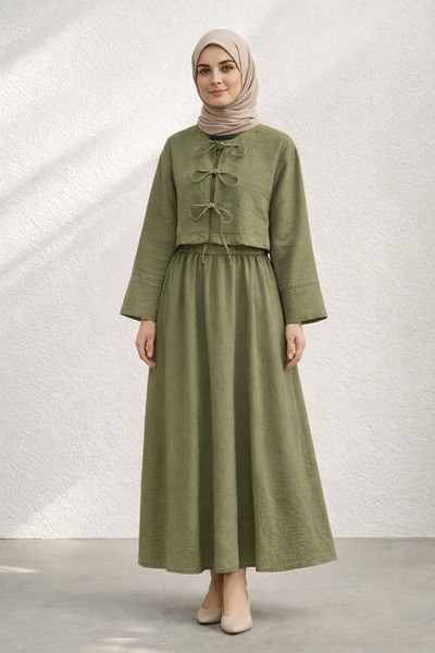 Kirazgym Σετ δύο τεμαχίων - Χακί - Κανονικό μέγεθος