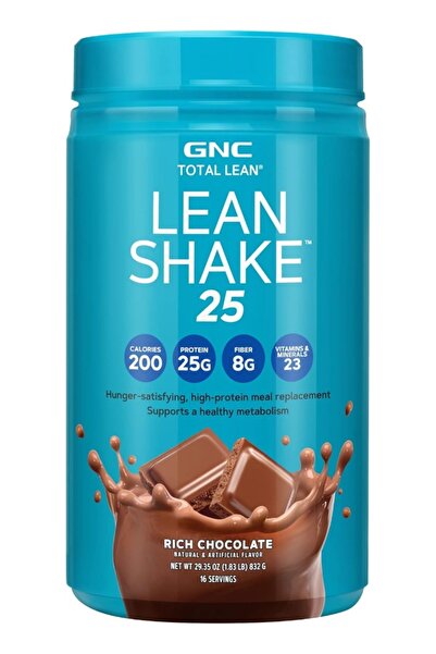 GNC مكمل غذائي توتال لين شيك 25 بنكهة الشوكولاتة الغنية