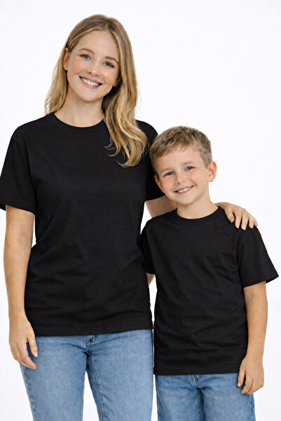 VODEXA Tricou combinat pentru mamă și băiat, supradimensionat, tricou twin, i...