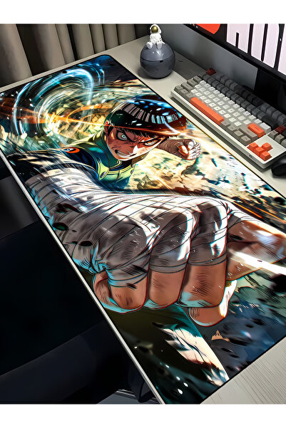 Charmbi Ροκ Λι, Μάους Παντ με θέμα Ναρούτο για Gaming, 40x90 XXL, Μεγάλο Χαλά...