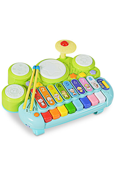 Goodway - Baby Musical Piano Drum Educational Toy For Toddlers