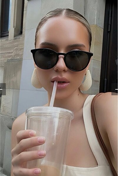 SELUVİA Metal Oval Unisex Gold Sap Sunglasses – Retro Elegance, Uv400 Protect...