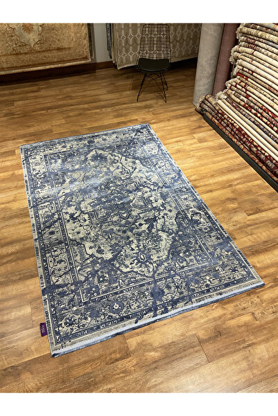 Royal Halı DA VINCI DJ01N MAVİ KREM HALI