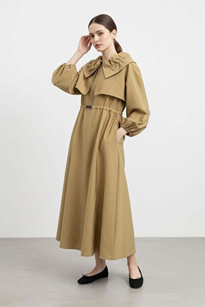 Puane Φόρεμα - Μπεζ - Regular