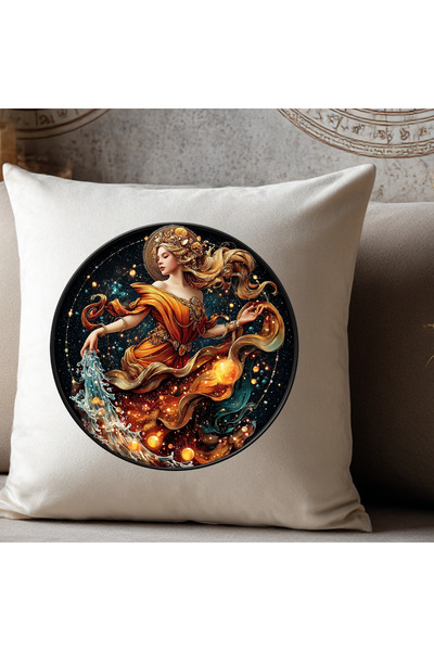 OEM Pernă Zodiac „Vărsătorul”