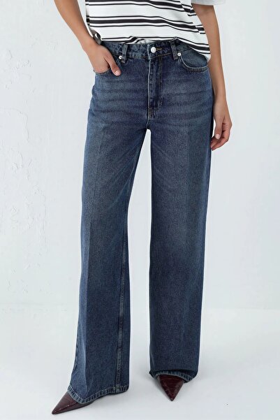 Hiccup Παντελόνι τζιν με φαρδύ πόδι