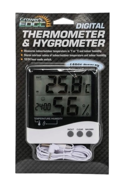 erşahaydınlatma Büyük Ekran Dijital Termometre - Nem Ölçer - Saat / Thermometer / Hygrometer