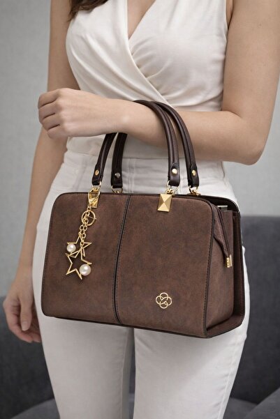 YADE MODA Γυναικεία τσάντα ώμου και χειρός με πέντε θήκες, επένδυση εσωτερικά...