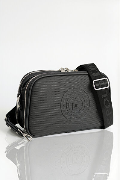 POLO BAG Γυναικεία τσάντα ώμου με 5 θήκες και χιαστί λουράκια (27x18 εκ.)