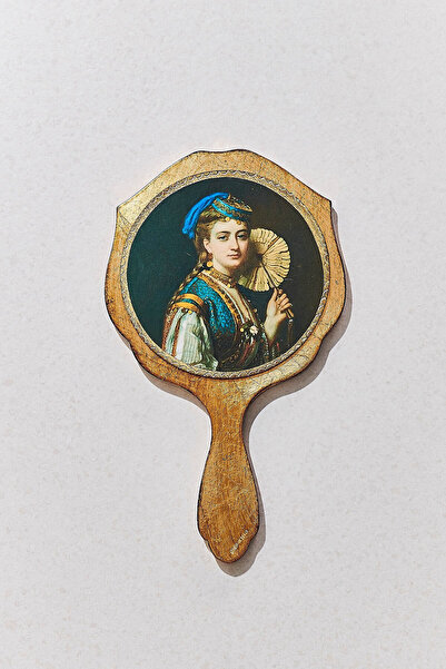 Paşabahçe Yelpazeli Kadın El Aynası (0x29 cm) - 1 Adet
