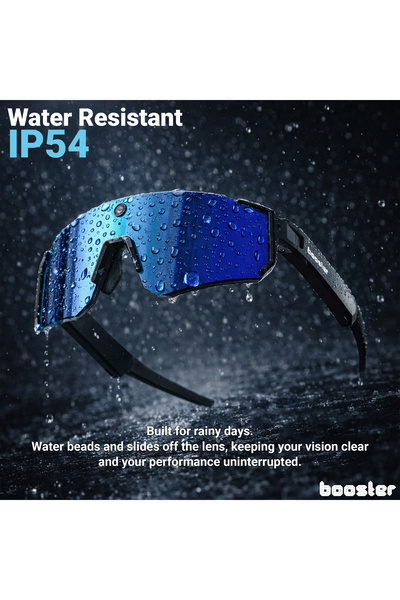 BOOSTER REVIEW Booster Vision Edge Ochelari Smart 4K, 8MP, Bluetooth, WiFi, Android/iOS, pentru Sport Outdoor
