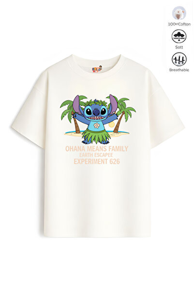 Belya Kids Wear Κοριτσίστικο μπλουζάκι Full Fit Sh Design 32 Oversize