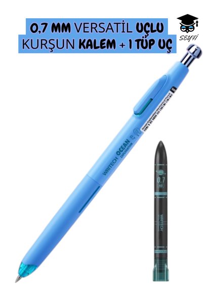 SEYFİKİRTASİYE 0,7 MM VERSATİL UÇLU KURŞUN KALEM SETİ + 1 TÜP UÇ W-5144 WRİTECH