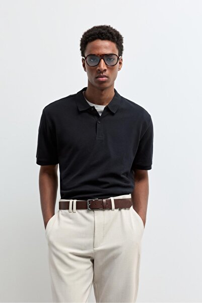 LEFTIES Basic polo yaka tişört