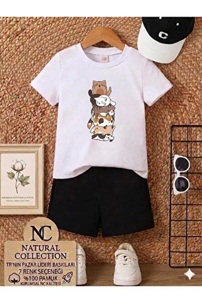 Nice Clothes Tricou și pantaloni scurți de vară pentru copii, unisex (design ...