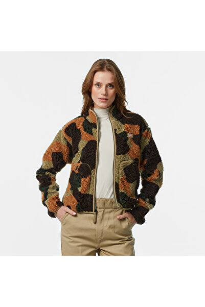 Dickies Mount Hope Camo Kadın Yeşil Sweatshirt
