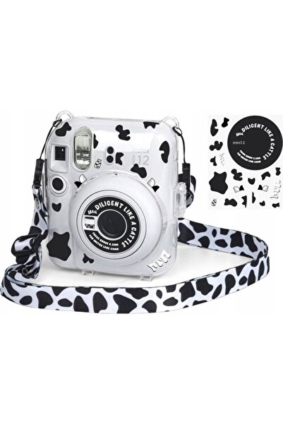 Other Husă LoveInstant pentru Fujifilm Instax Mini 12 + Autocolante/Fudge
