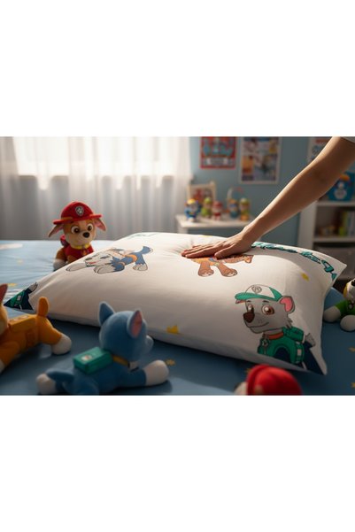 ARTUNHOME Paw Patrol Pillowcase – 1 Piece (50X70 cm) |   100% Cotton 63 Thread Count
