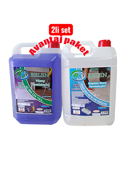 BK 2x5 Kg Yüzey Temi0zleyici + Fayans Derz Temizleyici Avantajlı İkili Set