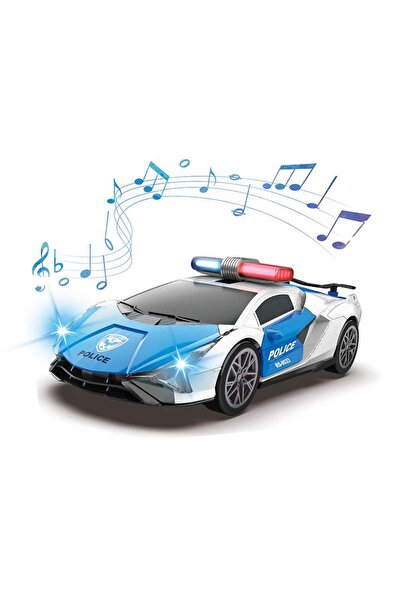 NW NessiWorld Rs-9036C Police Car with Lights and Music